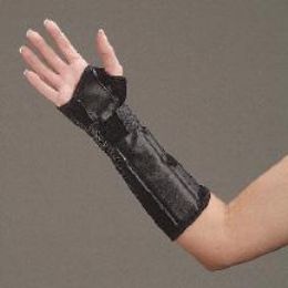 Black Foam Wrist Compression Splints, Single or 5 Pack